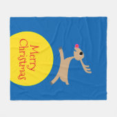 Couverture Polaire Voler Reindeer (Devant (Horizontal))