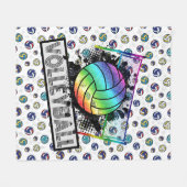 Couverture Polaire Volley Ball (Devant (Horizontal))