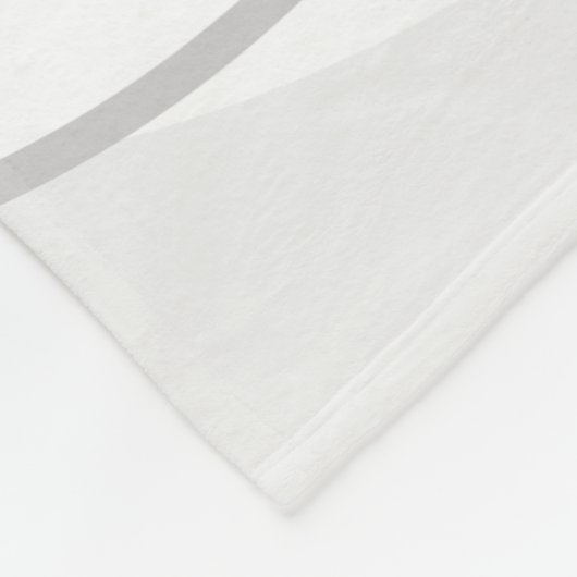 Couverture Polaire Volley-ball géant rose et café rayé (Coin)