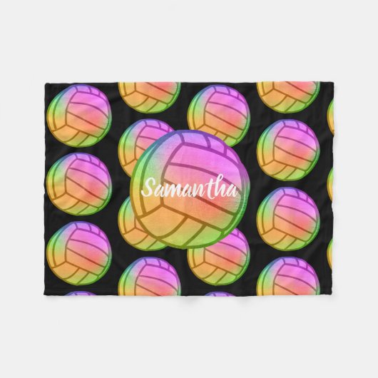 Couverture Polaire Volley-ball Monogram (Devant (Horizontal))