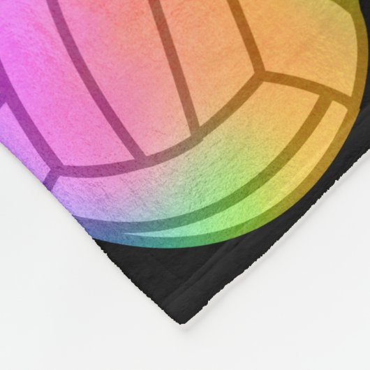 Couverture Polaire Volley-ball Monogram (Coin)