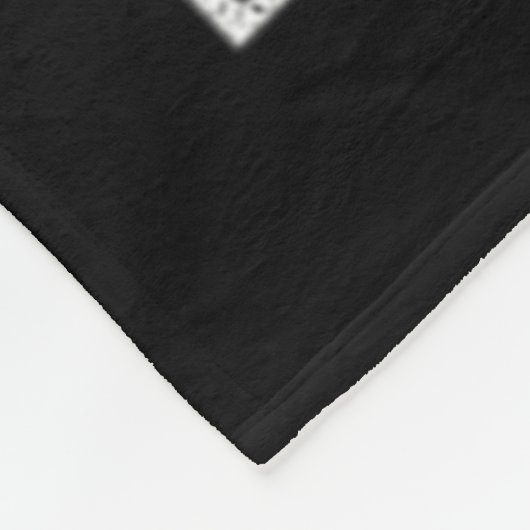 Couverture Polaire Volleyball papa droit devant l'argent Je m'amuse (Coin)