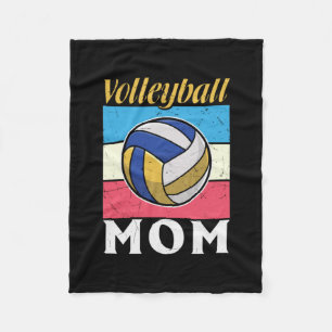 Couverture Polaire Volleyball Player Volleyball Mom