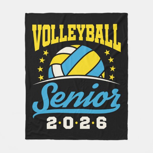 Couverture Polaire Volleyball Senior 2026 (Devant)
