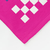 Couverture Polaire Volleyball Team Senior Night Gift Futuristic Y2K (Coin)