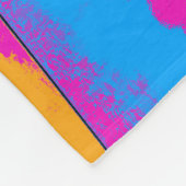 Couverture Polaire "Volons !" Scooter volant haut (Coin)