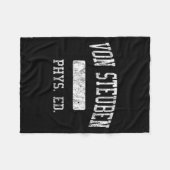Couverture Polaire Von Steuben High School Hs Chicago Il Phys Ed  (Devant (Horizontal))