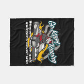 Couverture Polaire Vont les gagnants de kart (Devant (Horizontal))