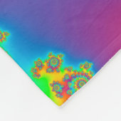 Couverture Polaire Vortex de tapis magique fractal (Coin)