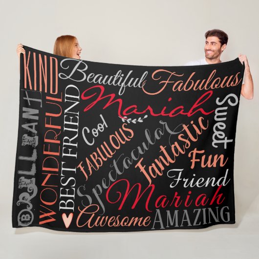 Couverture Polaire Vos couleurs Vos paroles d'amitié et de sens (En situation)