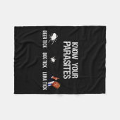 Couverture Polaire Vos Parasites - Deer Tick (Devant (Horizontal))