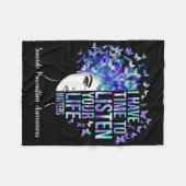 Couverture Polaire Vos problèmes de vie Prévention du suicide Sensibi (Devant (Horizontal))