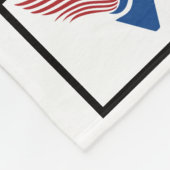 Couverture Polaire VOTE pour la liberté, RBG, USPS, Paix, BLM, Égalit (Coin)