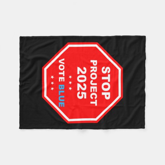 Couverture Polaire Vote Save Democracy Stop Project 2025 (Devant (Horizontal))