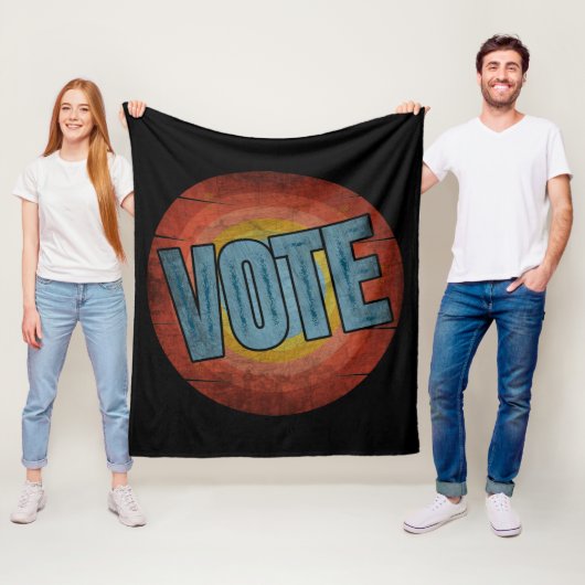 COUVERTURE POLAIRE VOTE VINTAGE (En situation)