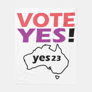 Couverture Polaire Votez Oui Pour La Voix Des Australiens Indigènes