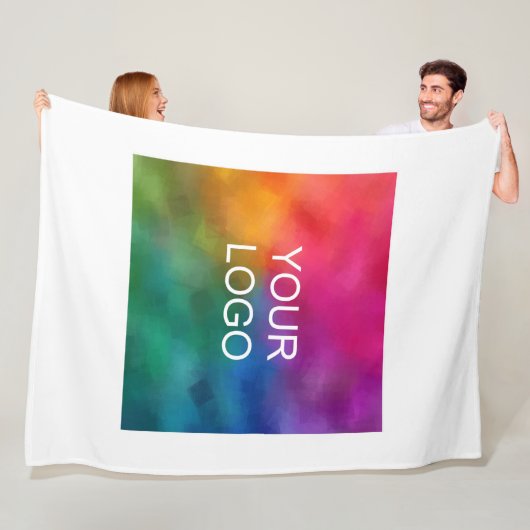 Couverture Polaire Votre Hôtel Hostel Motel Guest House Company Logo (En situation)