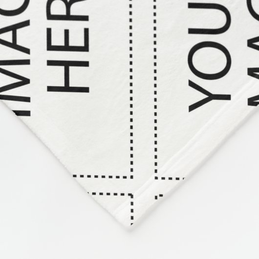 Couverture Polaire Votre image ici (Coin)