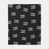 Couverture Polaire Votre image, logo d'entreprise ou tout autre desig (Devant)