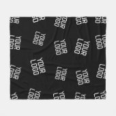 Couverture Polaire Votre logo ou image | Modèle de recherche aléatoir (Devant (Horizontal))