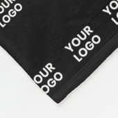 Couverture Polaire Votre logo ou n'importe quelle conception/image | (Coin)