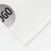 Couverture Polaire Votre logo ou toute image téléchargée | Motif étoi (Coin)