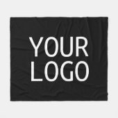 Couverture Polaire Votre logo | Remplacement simple du logo (Devant (Horizontal))
