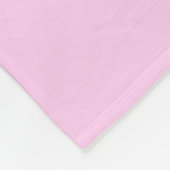 Couverture Polaire Votre message ici ajouter un nom de texte boho col (Coin)