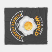 Couverture Polaire Votre Monde Sur Le Changement Climatique Manifesta (Devant (Horizontal))