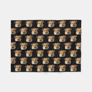 Couverture Polaire Votre photo de chien de compagnie chat personnalis