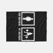 Couverture Polaire Votre Vs Ma Petite Amie Soins De Fitness (Devant (Horizontal))