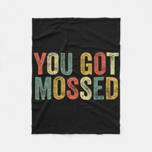 Couverture Polaire Vous avez été Mossed Funny Meme Fun Football Fan S
