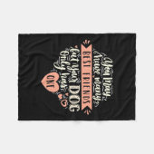 Couverture Polaire Vous Avez Peut-Être Beaucoup De Meilleurs Amis (Devant (Horizontal))