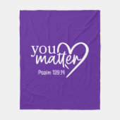 Couverture Polaire Vous Comptez (Devant)