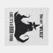 Couverture Polaire Vous dites "Méchant" Comme si c'était une mauvaise (Devant (Horizontal))