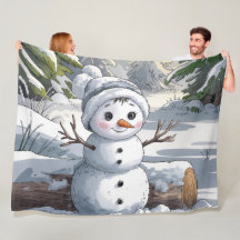 Vous êtes mignonne de neige