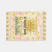 Couverture Polaire Vous êtes mon coeur de soleil (Devant (Horizontal))