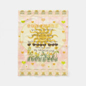 Couverture Polaire Vous êtes mon coeur de soleil (Devant)