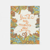 Couverture Polaire Vous êtes mon numéro un (Devant)