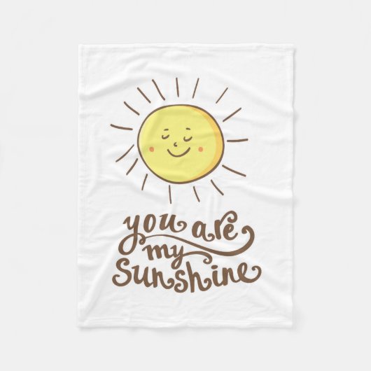 Couverture Polaire Vous Êtes Mon Soleil (Devant)