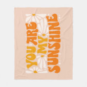 Couverture Polaire Vous êtes mon Sunshine Super Graphisme (Devant)