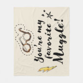 Couverture Polaire Vous êtes My Favorite Muggle™ (Devant)