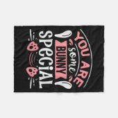 Couverture Polaire Vous êtes un lapin spécial Premium Tri-blend (Devant (Horizontal))