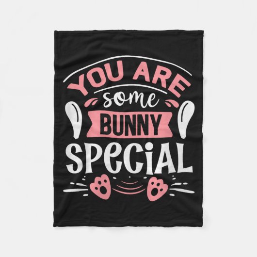 Couverture Polaire Vous êtes un lapin spécial Premium Tri-blend (Devant)