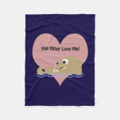 Couverture Polaire Vous M'Aimez (Devant)