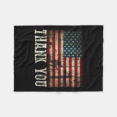 Couverture Polaire Vous Pour Vos Services Patriotique - Anciens Comba (Devant (Horizontal))