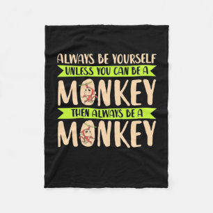 Couverture Polaire Vous Pouvez Être Un Singe