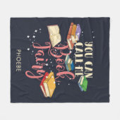 Couverture Polaire Vous Pouvez M'Appeler Réserver Fairy Bookworm (Devant (Horizontal))