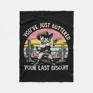 Couverture Polaire Vous venez de beurrer votre dernier biscuit Funny