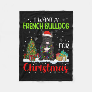 Couverture Polaire Vous Voulez Un Chien À Balle Français Pour Noël Co
